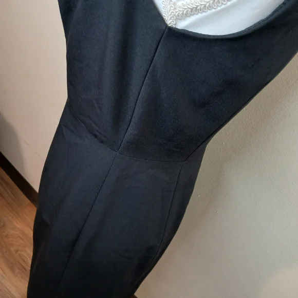 Worthington Petite Black Sheath Dress - Size 4P - Picture 8 of 11